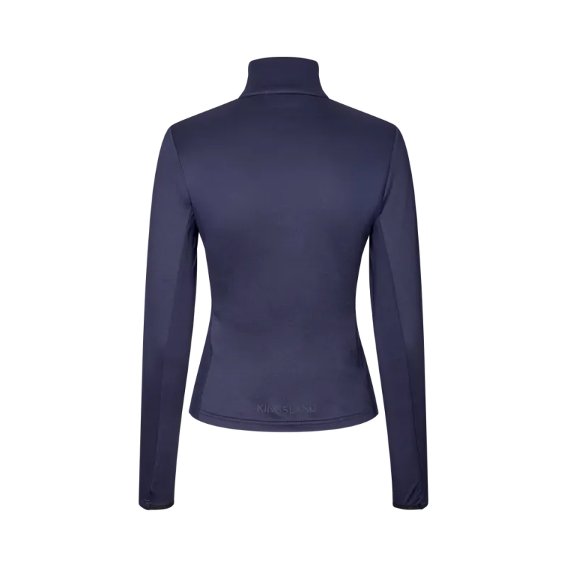 KLAlba Ladies Full-Zip Micro Fleece Evening Blue