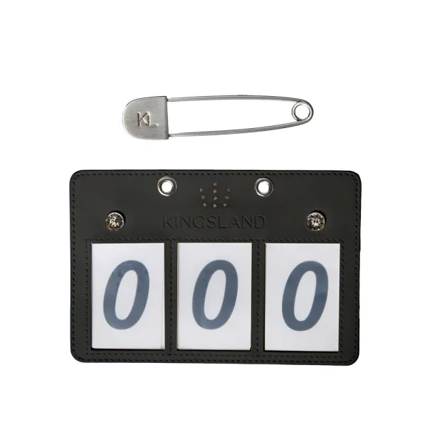 KL Maddie Ekvipasjenummer Svart